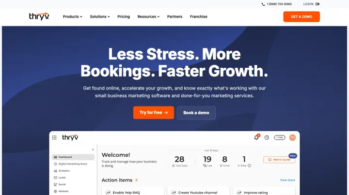 Thryv product page