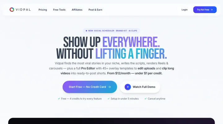 VidPal product page