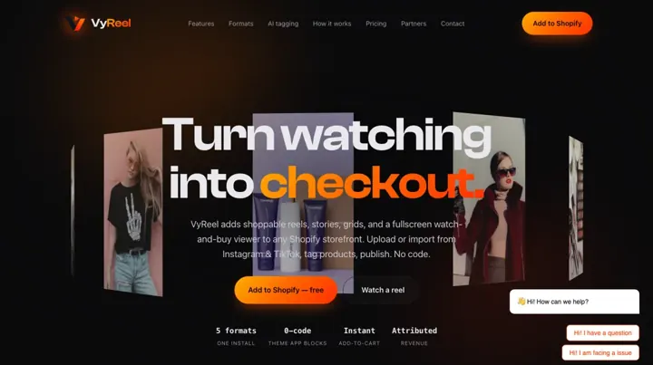 VyReel product page