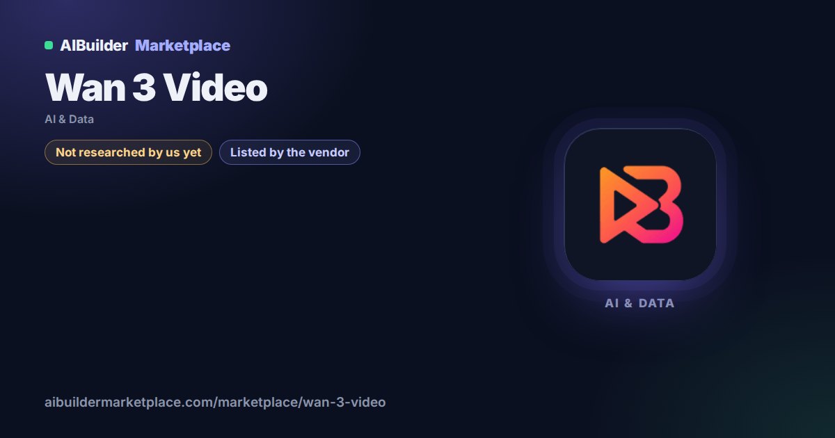 Landscape share image for Wan 3 Video