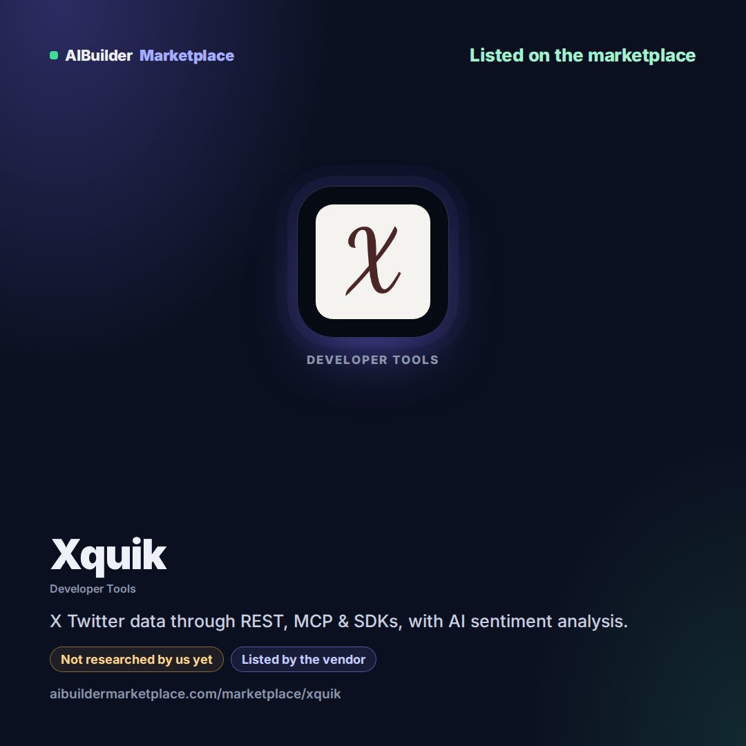 Square share image for Xquik